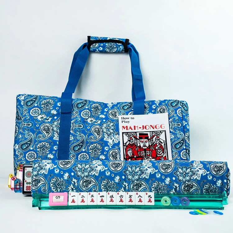 Tragbares amerikanisches Mahjong-Reisespielset